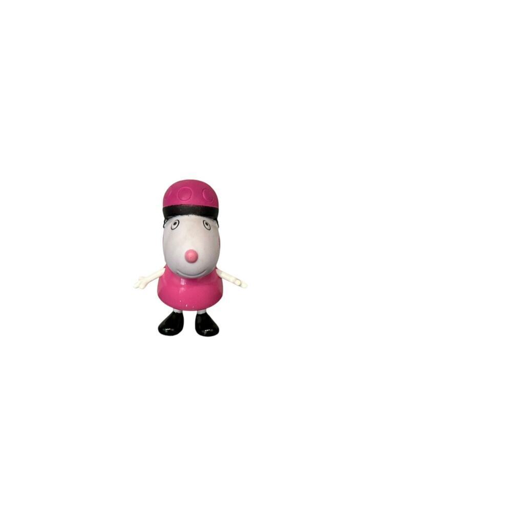 Peppa Pig 2.5” Suzy Sheep Wearing Bicycle Helmet Figure